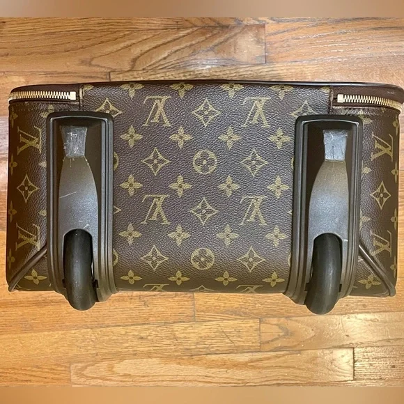 Louis Vuitton LV Monogram Pégase 45 Carry-on Roller Bag, Vintage, EUC - Picture 9 of 16